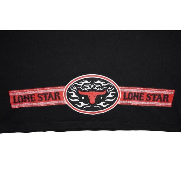 Lone Star Black Flame Graphic Tee (L) - Picture 3 of 6